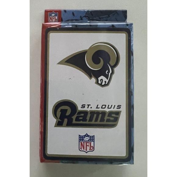 St. Louis Rams NFL Playing‎ Cards Unopened - Picture 1 of 2